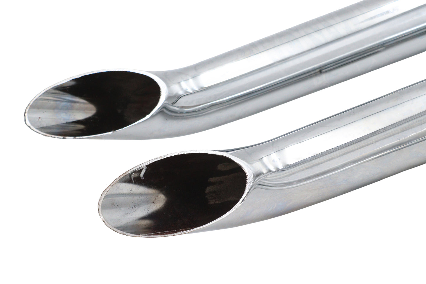 Wyatt Gatling FXST Street Fighter Drag Pipe Set Chrome