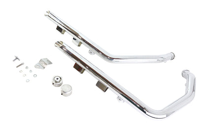 Wyatt Gatling Exhaust Drag Pipe Set Slash Cut