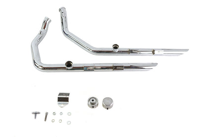 Wyatt Gatling Exhaust Drag Pipe Set Slash Cut
