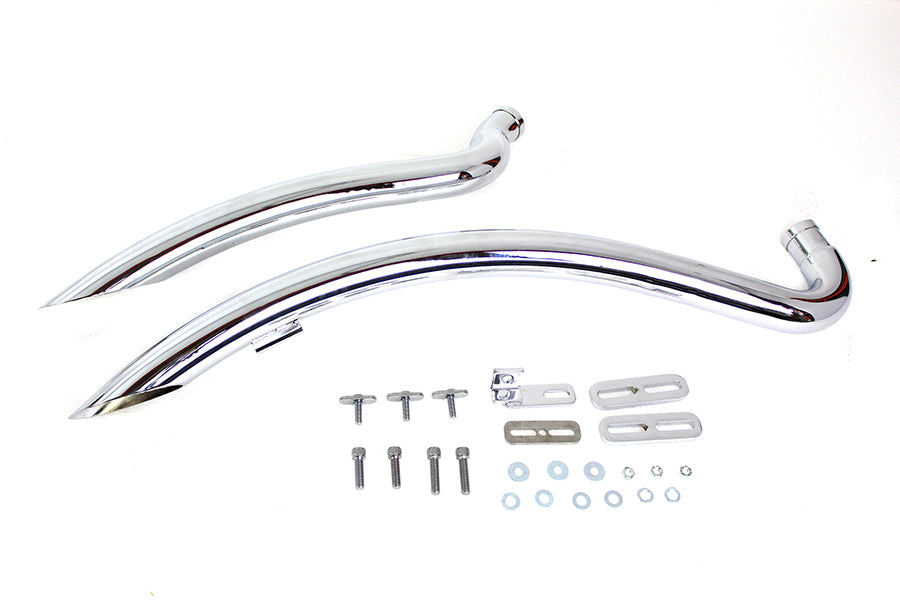 Curved Radius Exhaust Header Set