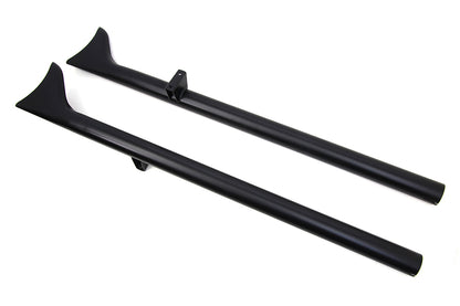 Indian Straight Fishtail Set Black