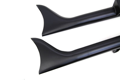 Indian Straight Fishtail Set Black
