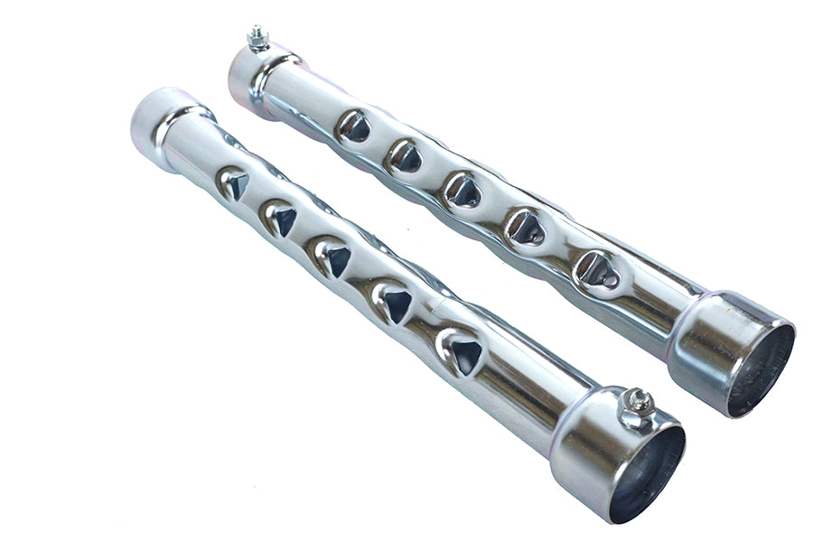 V-Slot Style 1-3/4 Exhaust Pipe Baffle Set