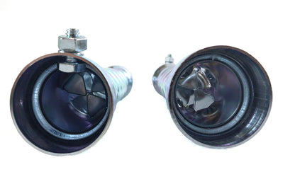 V-Slot Style 1-3/4 Exhaust Pipe Baffle Set