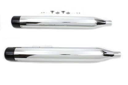 Muffler Set with Black Hollow Point End Tips