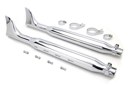 Chrome Fishtail Muffler Kit 30",Y