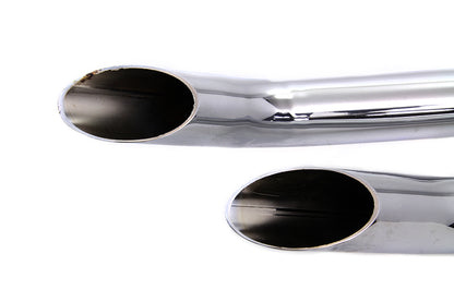 MCM FXE Goose Drag Pipe Set Chrome
