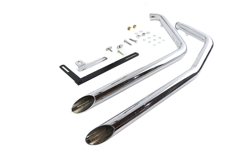 Exhaust Drag Pipe Set