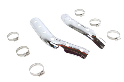 XL Heat Shield Set Chrome