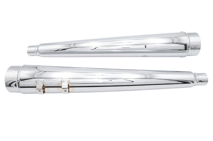 Ultima 4 Megaphone Muffler Set Chrome