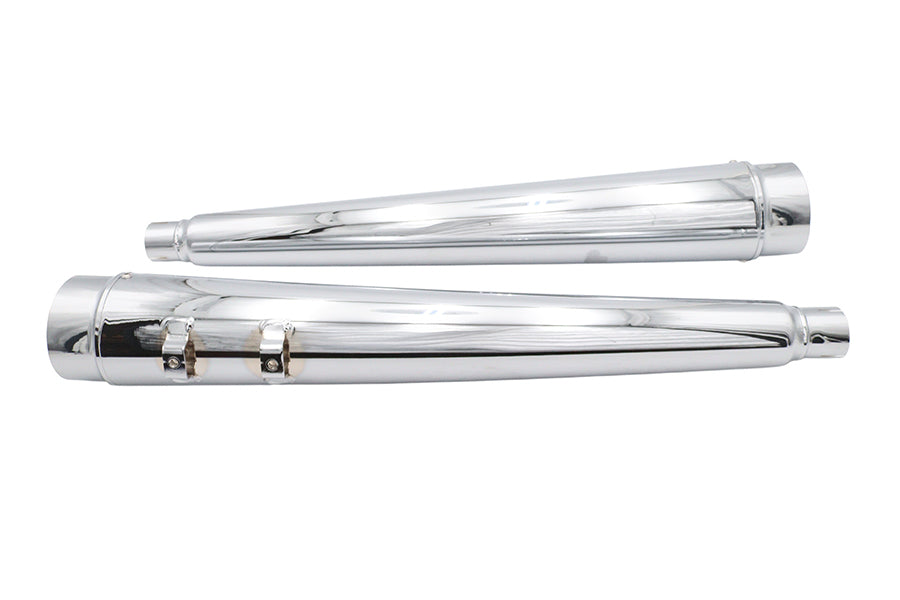 Ultima 4 Megaphone Muffler Set Chrome
