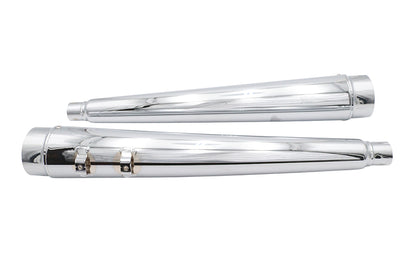 Ultima 4 Megaphone Muffler Set Chrome