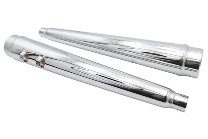 Ultima 4 Megaphone Muffler Set Chrome