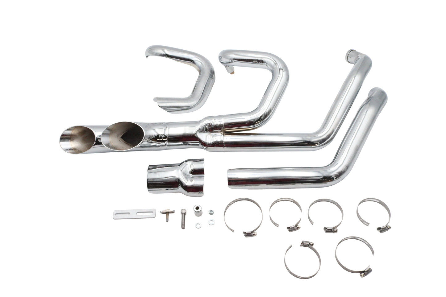 Wyatt Gatling Afterburner Exhaust System Chrome