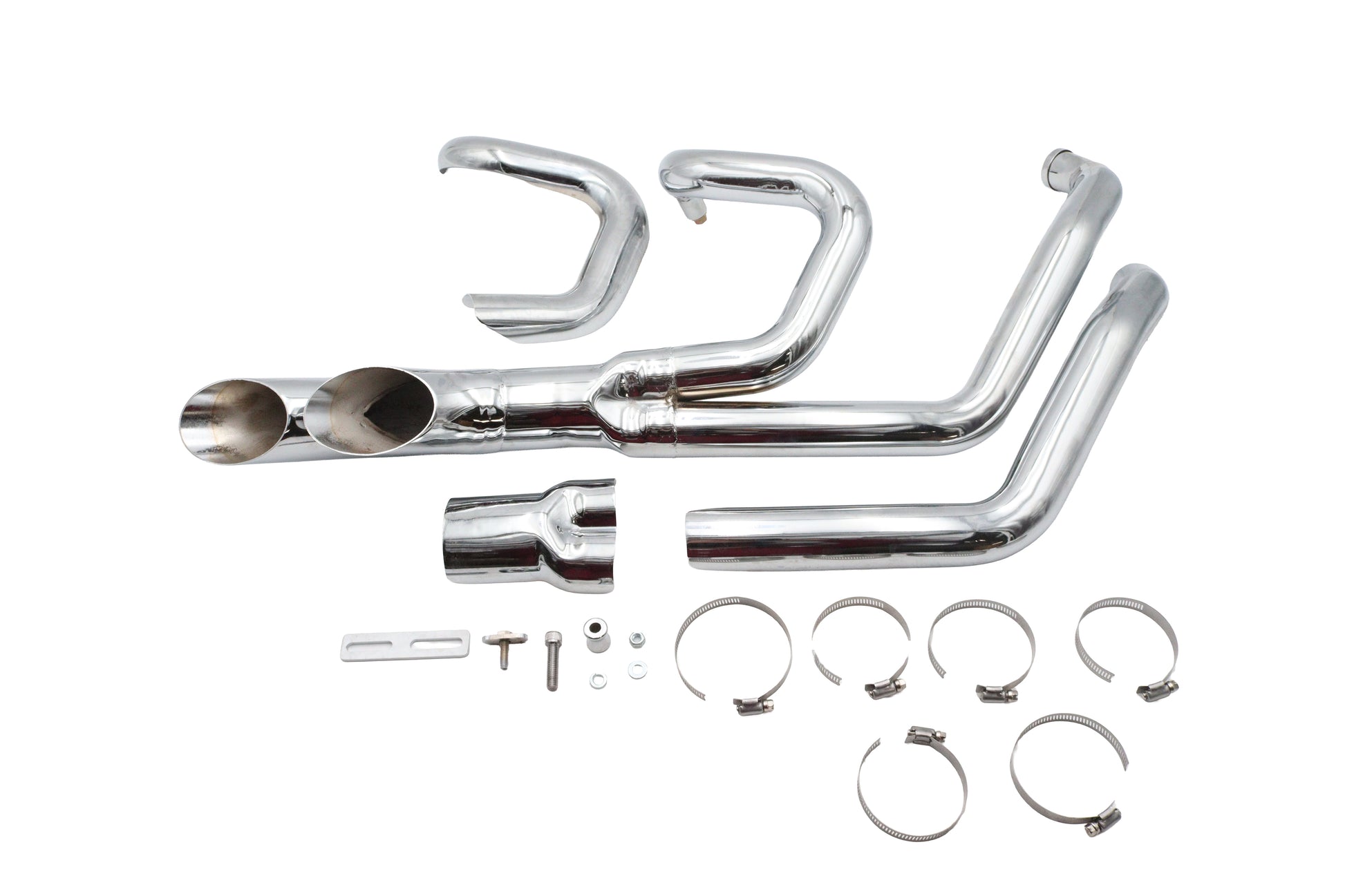 Wyatt Gatling Afterburner Exhaust System Chrome