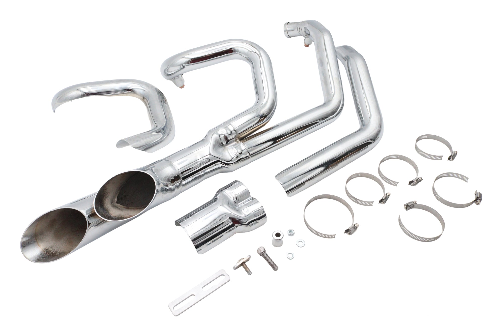 Wyatt Gatling Afterburner Exhaust System Chrome