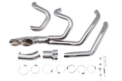 Wyatt Gatling Afterburner Exhaust System Chrome