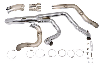 Wyatt Gatling Afterburner Exhaust System Chrome