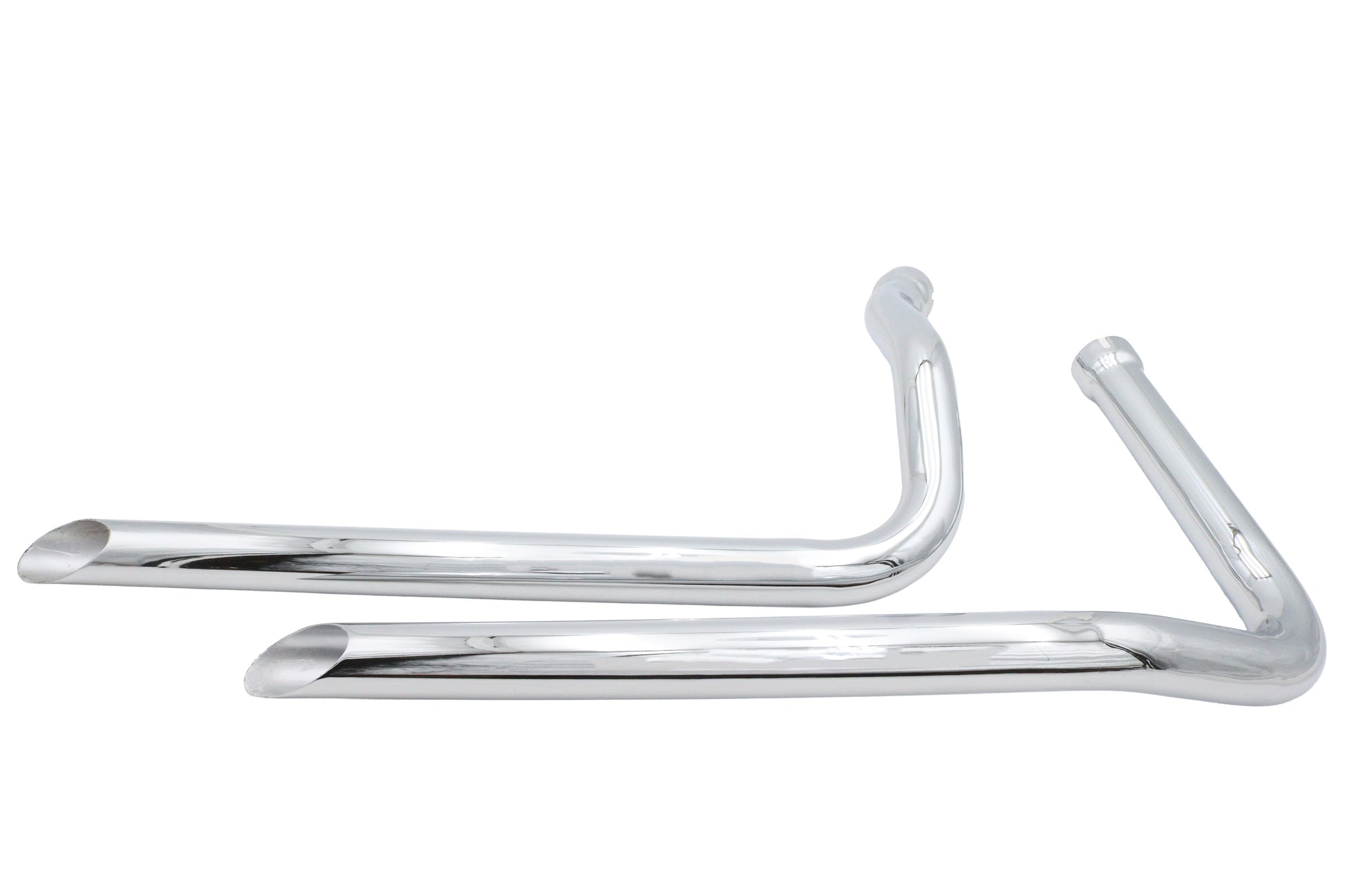 Ultima Panhead Exhaust Drag Pipe Set Slash Cut