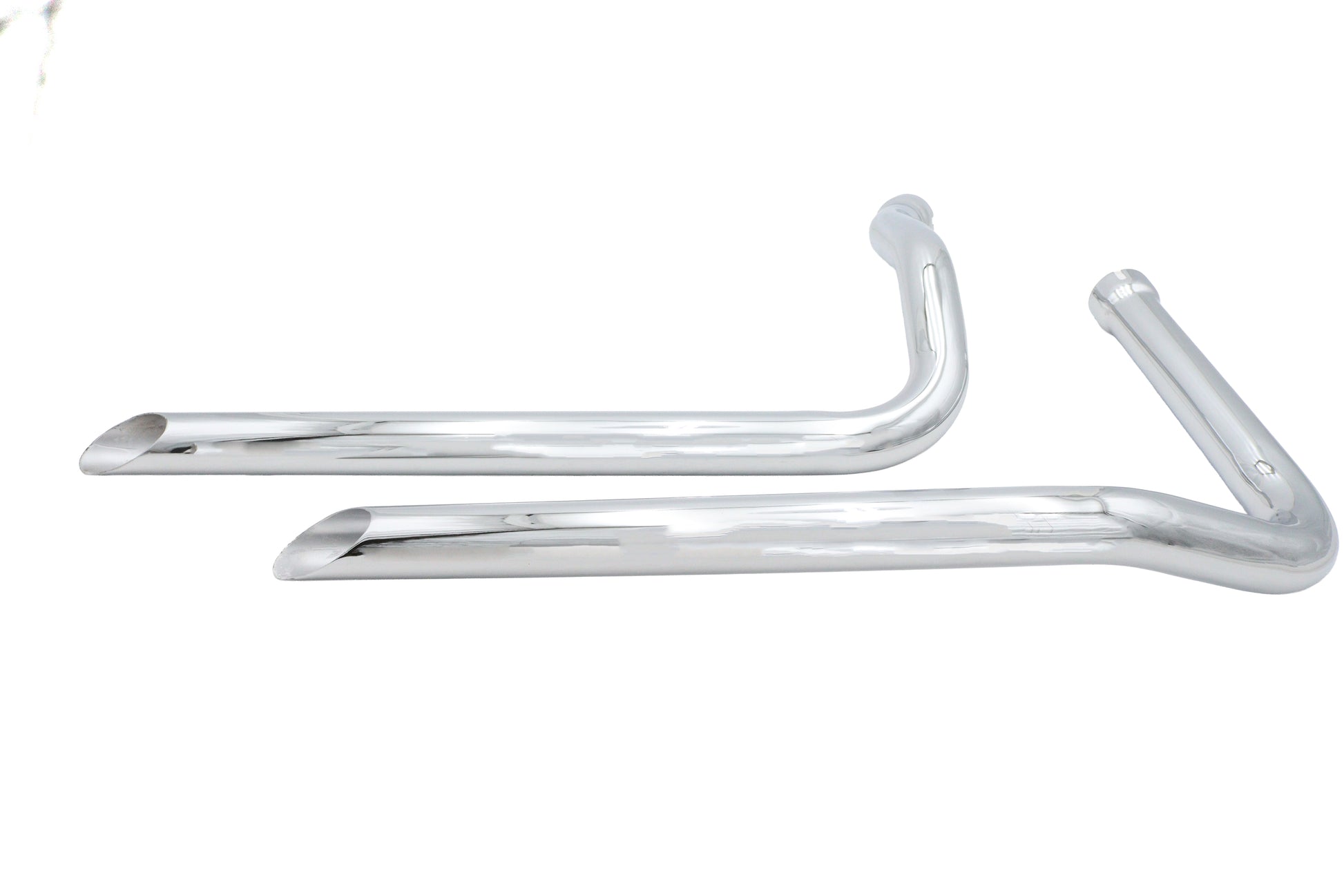 Ultima Panhead Exhaust Drag Pipe Set Slash Cut