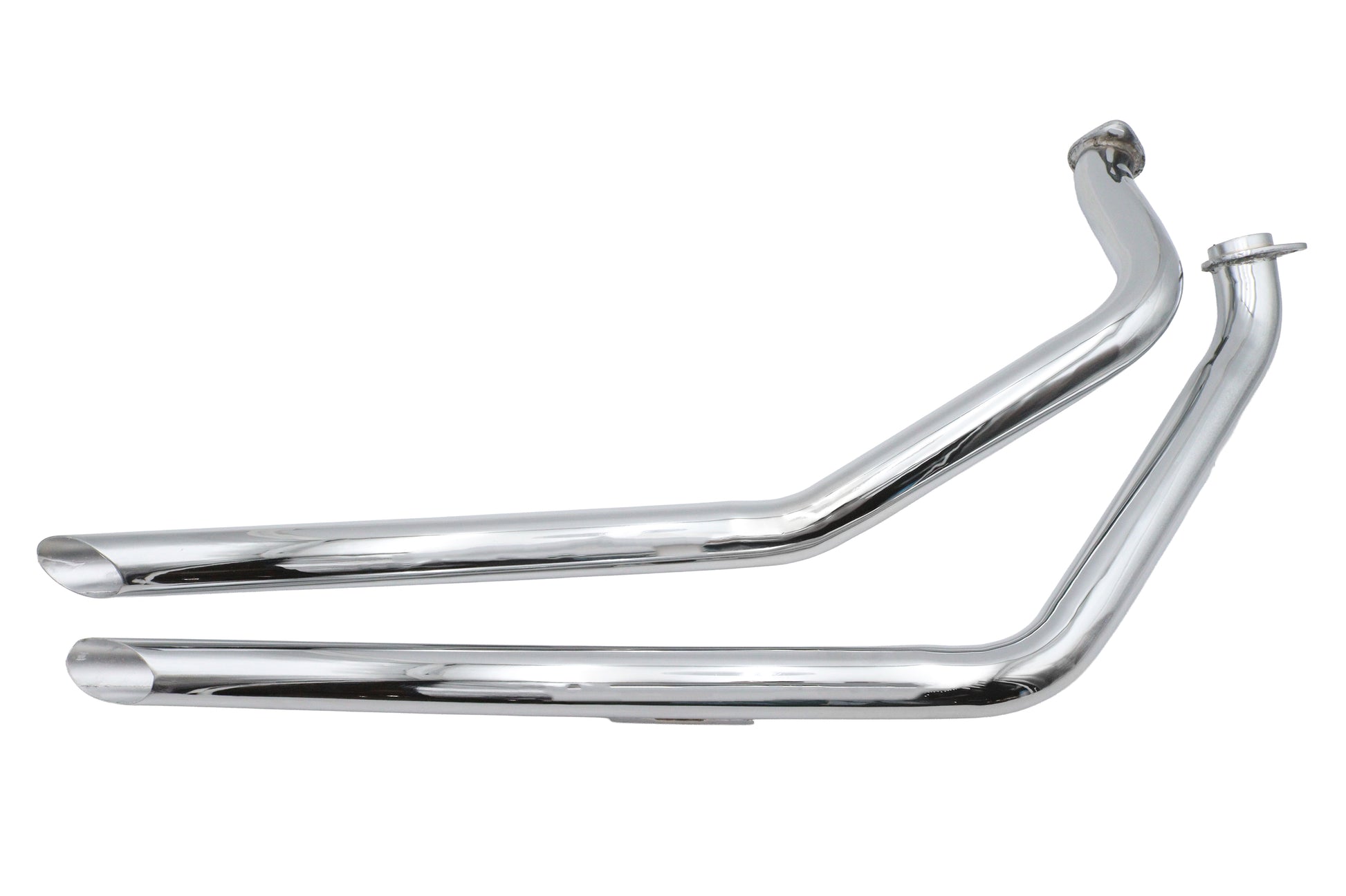 Ultima Shovelhead Drag Pipe Set Slash Cut