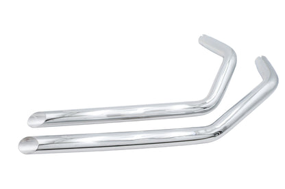 Ultima Exhaust 2 Drag Pipe Set Slash Cut Ends