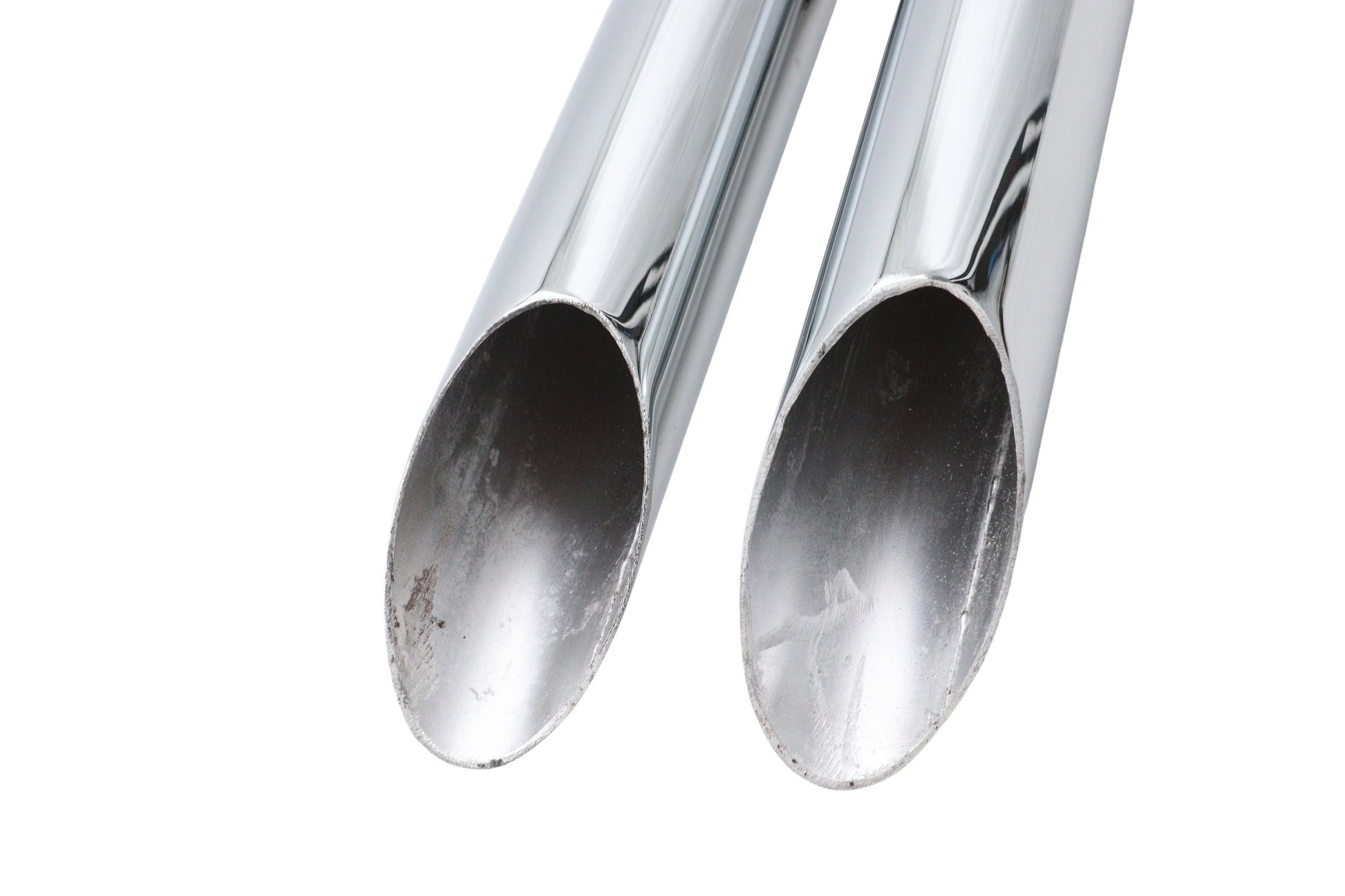 Ultima Exhaust 2 Drag Pipe Set Slash Cut Ends