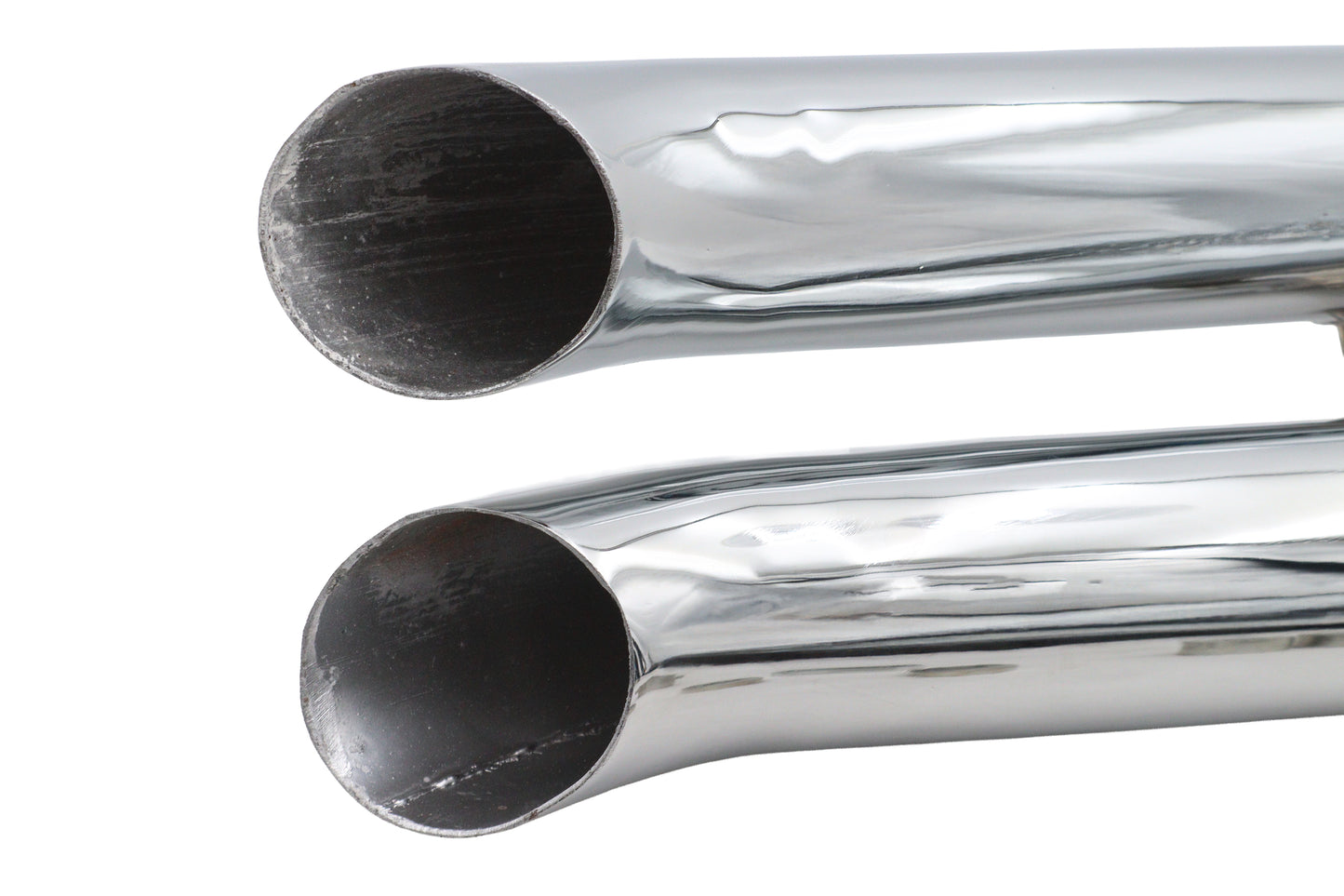 Big Growl Down N Outs Exhaust Pipe Set Chrome