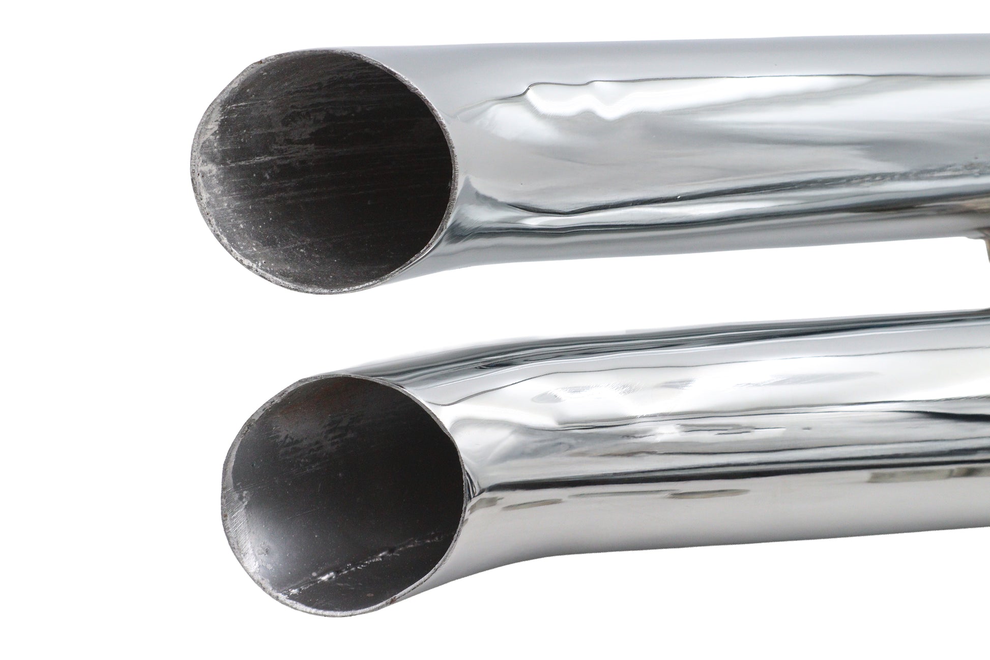 Big Growl Down N Outs Exhaust Pipe Set Chrome