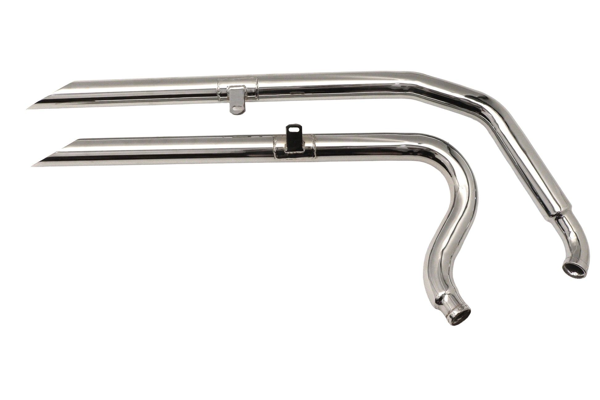 Big Growl Straight Shooters Exhaust Pipe Set Chrome