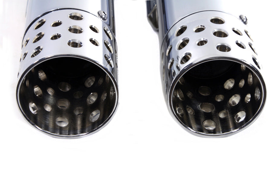 Factory Sample Wyatt Gatling Muffler Set Chrome