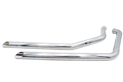 Factory Sample Exhaust Drag Pipe Set Slash Cut Ends