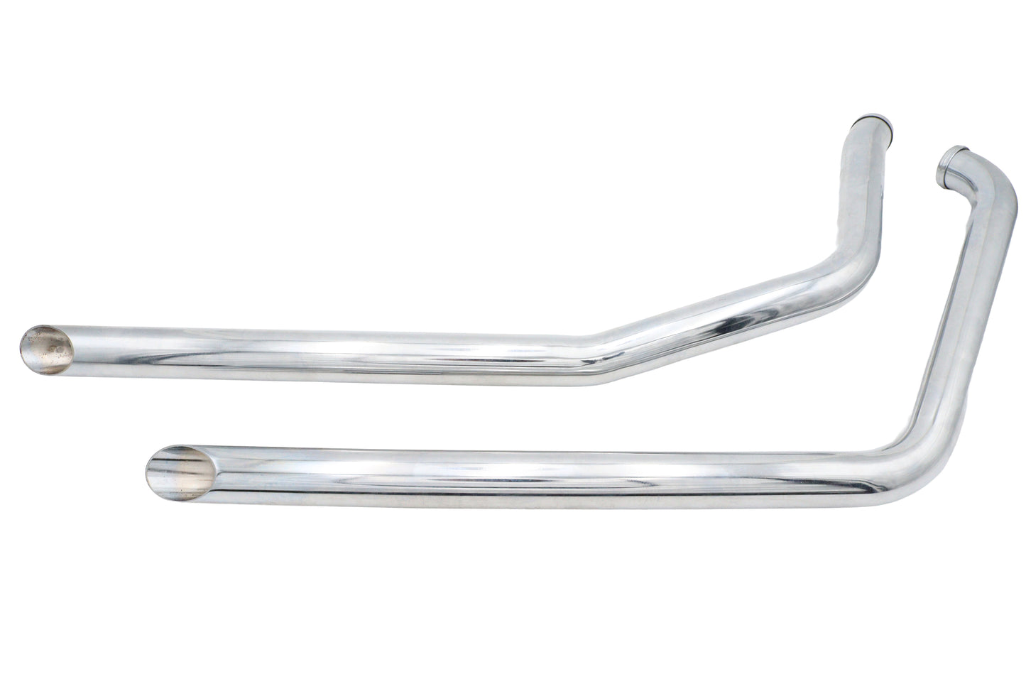 Factory Sample Exhaust Drag Pipe Set Slash Cut Ends