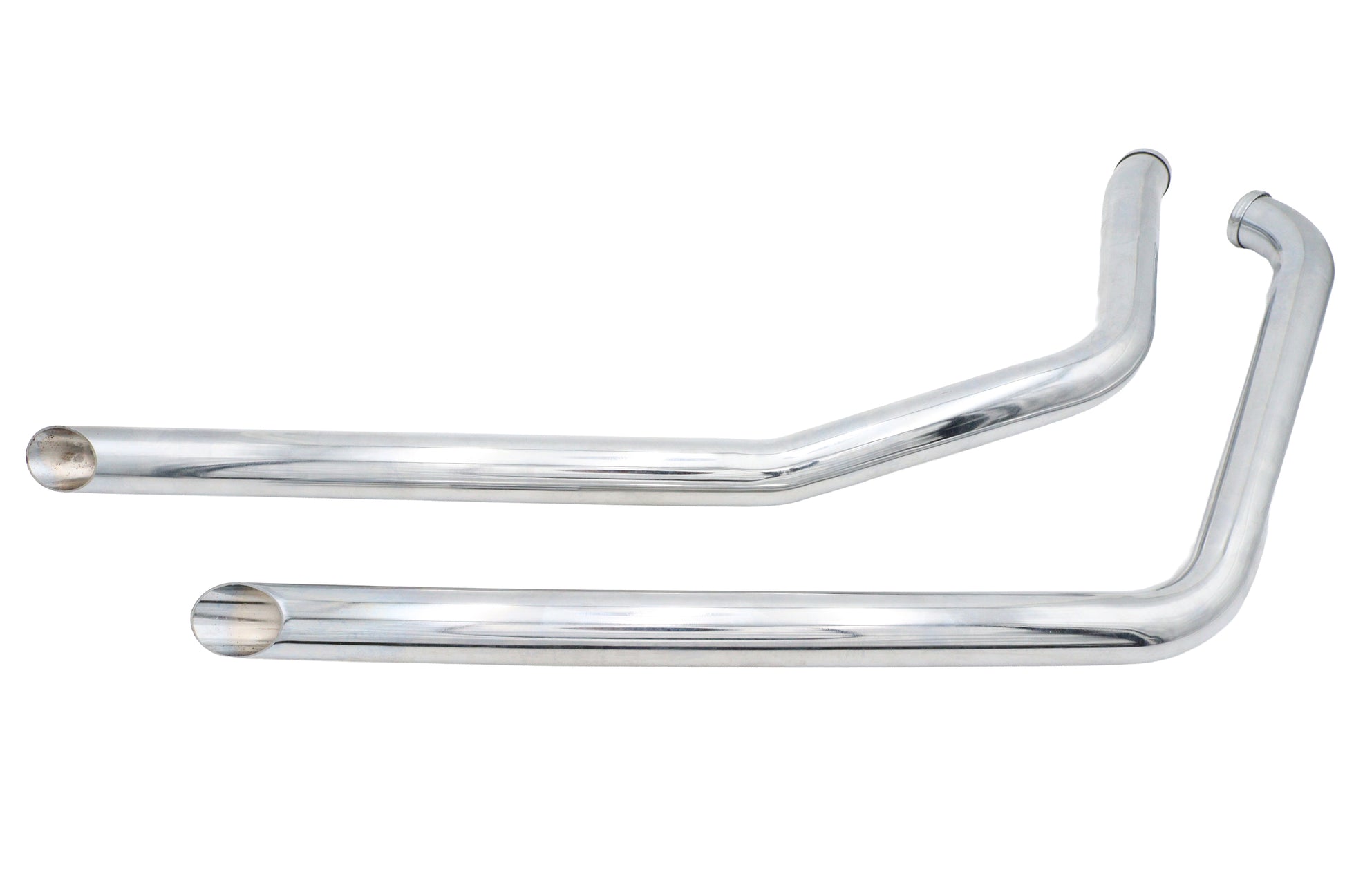 Factory Sample Exhaust Drag Pipe Set Slash Cut Ends