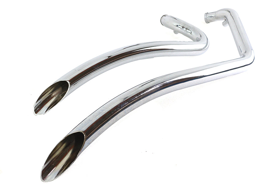 Wyatt Gatling Smooth Radius Pipe Set Chrome