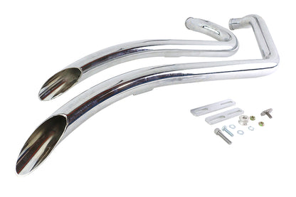 Wyatt Gatling Smooth Radius Pipe Set Chrome