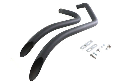 Wyatt Gatling Smooth Radius Pipe Set Black