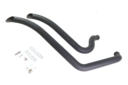 Wyatt Gatling Smooth Radius Pipe Set Black