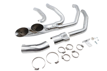 Wyatt Gatling Afterburner Exhaust System Chrome