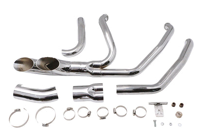 Wyatt Gatling Afterburner Exhaust System Chrome