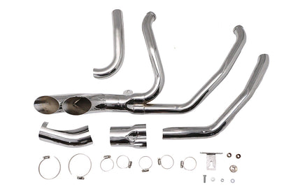 Wyatt Gatling Afterburner Exhaust System Chrome