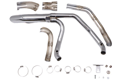 Wyatt Gatling Afterburner Exhaust System Chrome