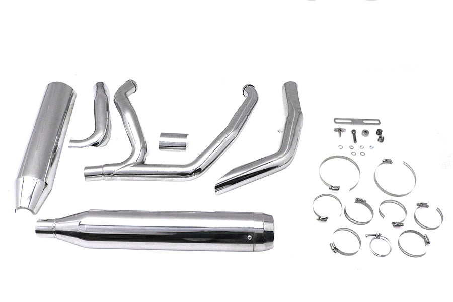Wyatt Gatling Super Sport Exhaust System Chrome