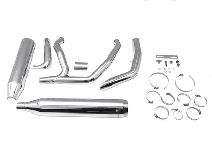Wyatt Gatling Super Sport Exhaust System Chrome