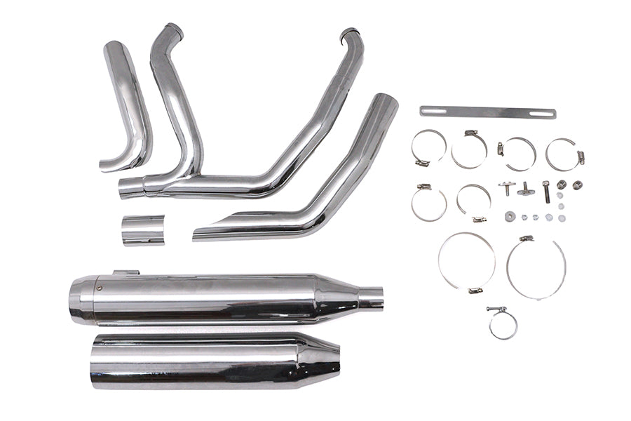 Wyatt Gatling Super Sport Exhaust System Chrome