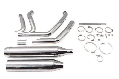 Wyatt Gatling Super Sport Exhaust System Chrome