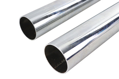 Exhaust Drag Pipe Set Chrome Shotgun Style