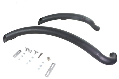Wyatt Gatling Street Sweeper Exhaust Pipe Set Black