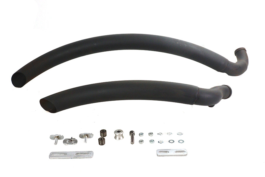 Wyatt Gatling Street Sweeper Exhaust Pipe Set Black