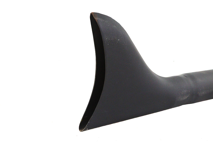 Wyatt Gatling 2:1 Fishtail Exhaust Header Pipe Black